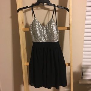 Black party dress